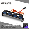 الأصلي GoolRC AX-505W متعدد الوظائف مصباح LED فائق السطوع لسيارة 1/8 1/10 HSP Traxxas TAMIYA CC01 4WD محوري SCX10 Monster Truck دورة قصيرة RC سيارة