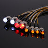 8 مجموعة إضاءة LED 2 أبيض 2 أحمر 4 أصفر لسيارة 1/10 1/8 Traxxas HSP Redcat RC4WD Tamiya Axial SCX10 D90 HPI RC Car