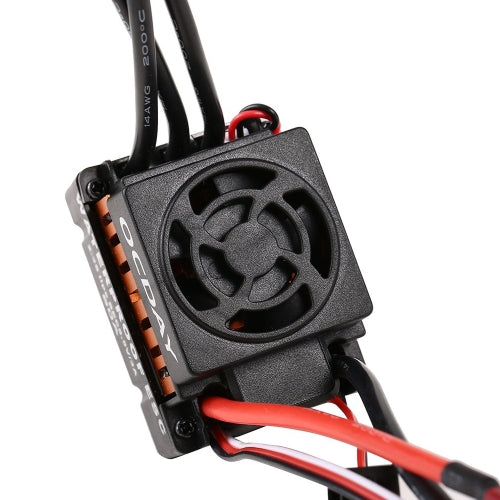 OCDAY مقاوم للماء 60A بدون مستشعر التحكم في سرعة السيارة الإلكترونية ESC