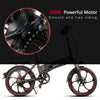 Samebike 20LVXD30  Electric Bike 48V 350W High Speed Brushless Gear Motor