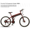 Samebike LO26 Electric Bike 500W 26 Inch Folding Electric Bicycle