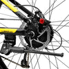LANKELEISI XT750 دراجة كهربائية 400 وات 20 بوصة قابلة للطي مساعدة الطاقة E-Bike 35 كم / ساعة السرعة القصوى 70 - 100 كم المدى