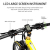 LANKELEISI XT750 دراجة كهربائية 400 وات 20 بوصة قابلة للطي مساعدة الطاقة E-Bike 35 كم / ساعة السرعة القصوى 70 - 100 كم المدى