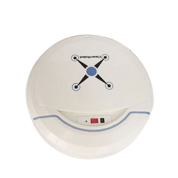 روبوت ذكي للتنظيف التلقائي قابل لإعادة الشحن - أبيض