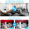 KKmoon  960P AHD Dome CCTV Camera 1.3MP 3.6mm 1/4’’ CMOS 6 Array IR Lamps Night Vision IR-CUT Indoor Home Surveillance NTSC System