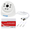 KKmoon  960P AHD Dome CCTV Camera 1.3MP 3.6mm 1/4’’ CMOS 6 Array IR Lamps Night Vision IR-CUT Indoor Home Surveillance NTSC System