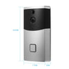 HD 720P WIFI البصرية إنترفون باب الهاتف جرس باب يتضمن شاشة عرض فيديو لاسلكية بنيت في بطاقة 8G TF