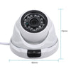 High-resolution 24 Lamps Nightvison Indoor Dome Camera Analog Security Camera