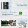 HD 720P WiFi Smart Wireless Security Doorbell مع 2 قطعة 18650 بطاريات