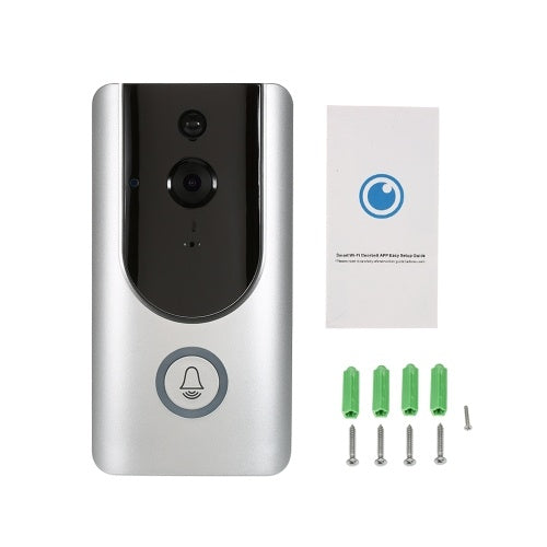 HD 720P WiFi Smart Wireless Security Doorbell مع 2 قطعة 18650 بطاريات