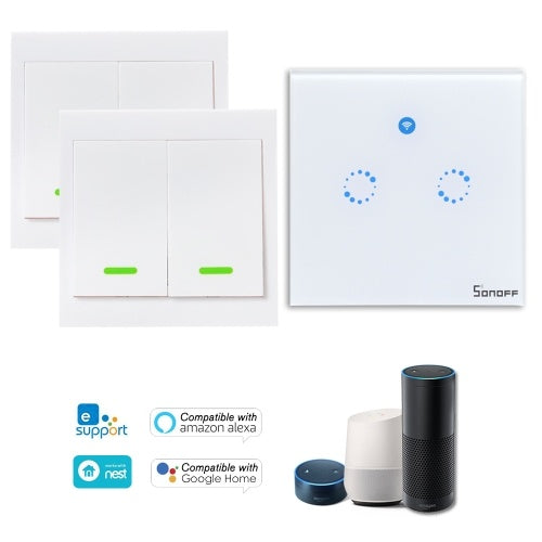 1pcs Sonoff T1 1 Gang Smart WiFi Gall Switch