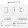 SONOFF T0US3C-TX 3 Gang Smart WiFi Wall Light Switch