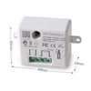 WIFI Smart Switch Wireless Remote Control Plug AC100-250V 10A Soft Voice Switch