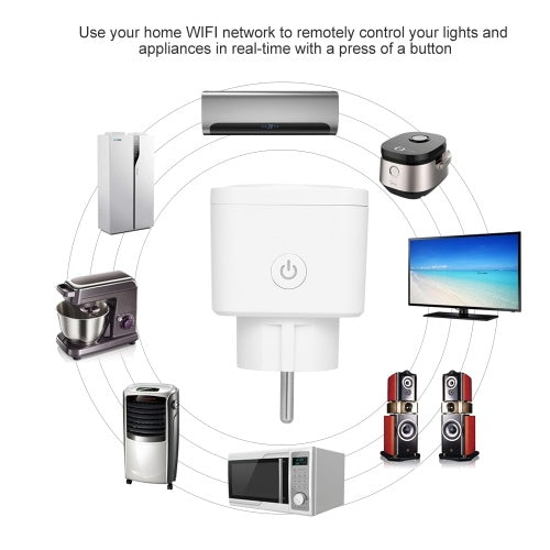 Smart WiFi Socket Type T Type E Wireless Remote Socket