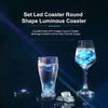 4pcs/set led rowast round mount mat