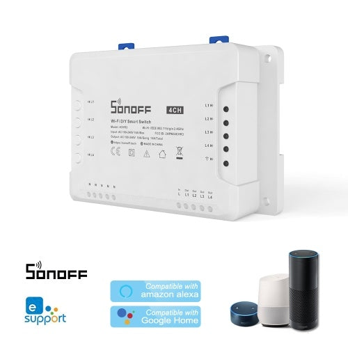 Sonoff 4CH R3 ITEAD 4 Gang WiFI Switch