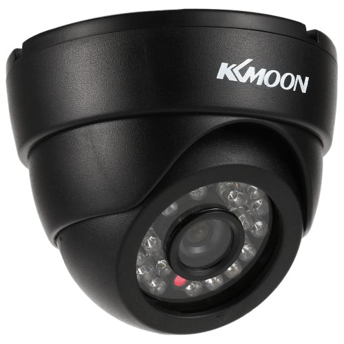 كاميرا مراقبة KKmoon HD 1200TVL، كاميرا مراقبة CCTV رؤية ليلية داخلية 1/3 بوصة CMOS IR-CUT Pal System