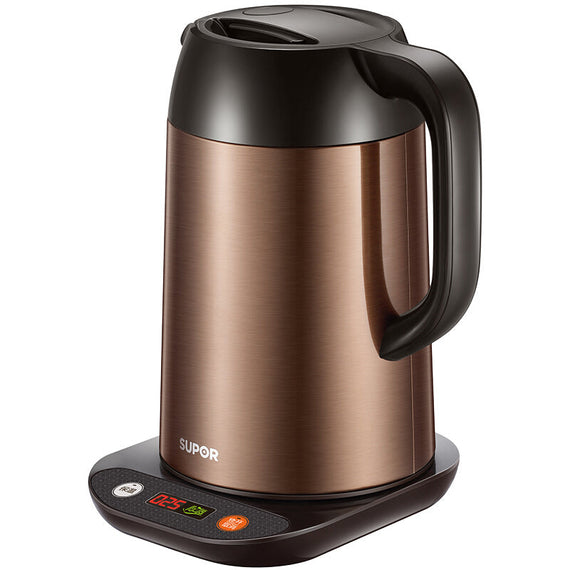 SWF17E16C Supor 1.7L Electric Kettle - Brown