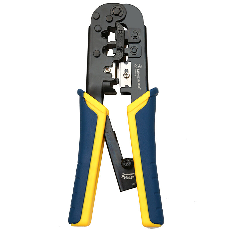 SZ-568R Premium Universal Crimping Pliers - Blue