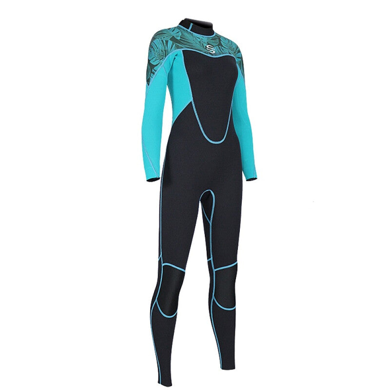 Scuba Premium Wetsuits الكامل للغوص - الأزرق