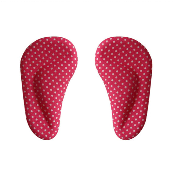 Snorda Flat Feet Support Insoles Heel Pain - Watermelon Red