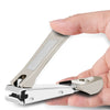 Stainless Steel Nail Clippers Manicure Set - Silver