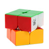 دايان Zhanchi 2 * 2 Magic Cube Speed ​​Cubo anti-pop structure 6 Color Solid Plastics Plastics Cube Puzzle White 46 Mm