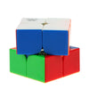 دايان Zhanchi 2 * 2 Magic Cube Speed ​​Cubo anti-pop structure 6 Color Solid Plastics Plastics Cube Puzzle White 46 Mm