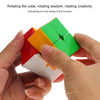 دايان Zhanchi 2 * 2 Magic Cube Speed ​​Cubo anti-pop structure 6 Color Solid Plastics Plastics Cube Puzzle White 46 Mm