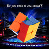 دايان Zhanchi 2 * 2 Magic Cube Speed ​​Cubo anti-pop structure 6 Color Solid Plastics Plastics Cube Puzzle White 46 Mm