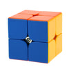 دايان Zhanchi 2 * 2 Magic Cube Speed ​​Cubo anti-pop structure 6 Color Solid Plastics Plastics Cube Puzzle White 46 Mm