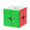 دايان Zhanchi 2 * 2 Magic Cube Speed ​​Cubo anti-pop structure 6 Color Solid Plastics Plastics Cube Puzzle White 46 Mm