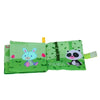 كتاب Coolplay Baby First Fabric Book القابل للغسل القابل للغسل كتاب Squeak Rattle Crinkle Toy لحيوانات أطفال الأطفال الرضعية