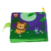 كتاب Coolplay Baby First Fabric Book القابل للغسل القابل للغسل كتاب Squeak Rattle Crinkle Toy لحيوانات أطفال الأطفال الرضعية