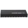 Tcyt 4K 1x8 Premium Video Screen Splitter - Black