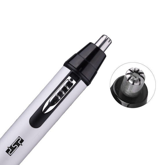 ماكينة تشذيب شعر الأنف متعددة الوظائف ثلاثة في واحد - أبيض 