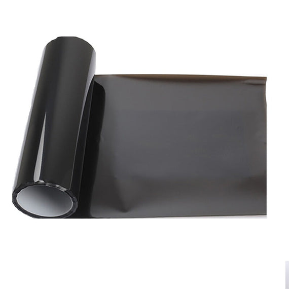 ثلاث طبقات 30cmx 100 سم أفلام قسط - أسود داكن