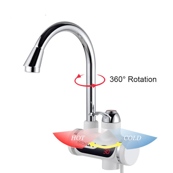 Tinton Kitchen Faucet Water Heater - Under Big
