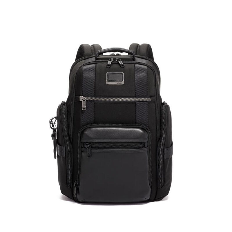 Tumi Premium Unisex Nylon Backpack - Black