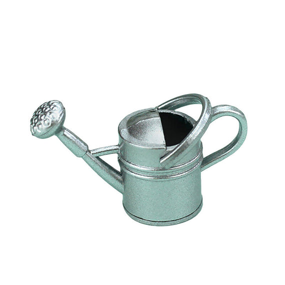 Tuscom 1:12 /1:6 Dollhouse Miniature Scene Model Watering Can Pretend Play Toy - Silver