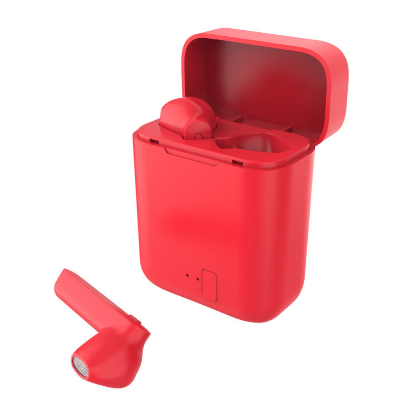 TWS Premium Bluetooth 5.0 Mini Earbuds Stereo - Red