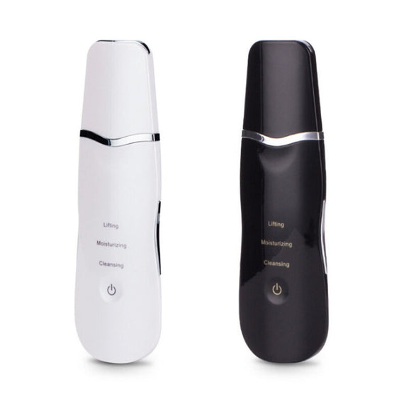 Ultrasonic Skin Massager Machine - Black