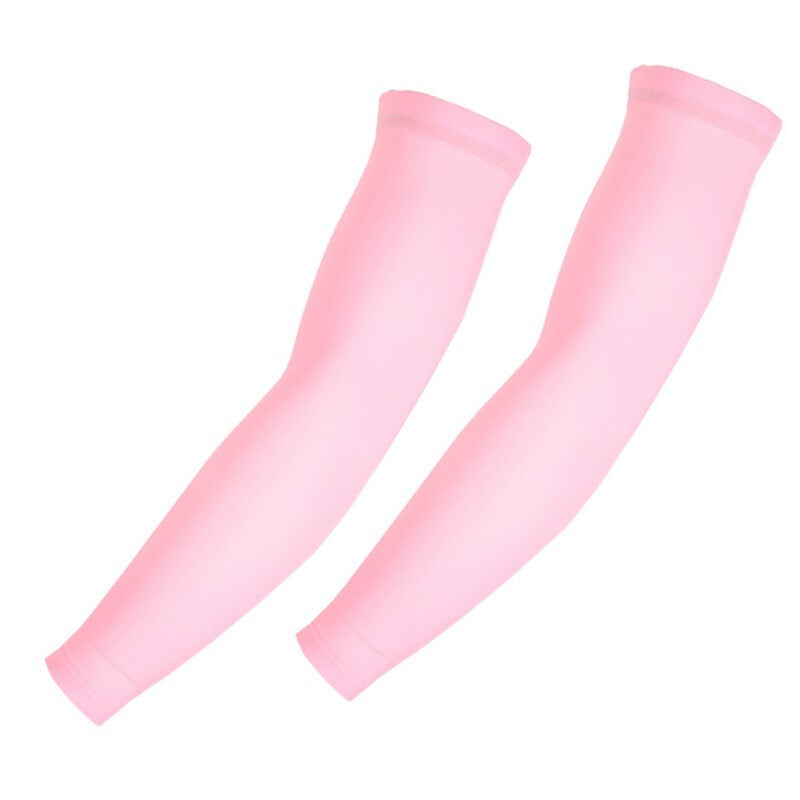 Unisex New Arm Compression Sleeves for Outdoor Sport Hiking - Peach