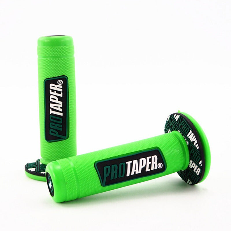 Universal Motorbike High Quality Handle Grip - Green