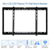 Slim LCD LED Plasma TV Wall Mount Bracket 37-70 Inch Max VESA 600*400mm Super Strong 110lbs Weight Capacity