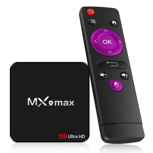 MX9 max Smart Android 7.1 TV Box RK3328 2GB / 16GB USB3.0 US Plug
