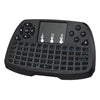 2.4 جيجا هرتز اللاسلكي Qwerty لوحة مفاتيح اللمس اللمس الماوس