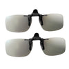 CL01 Clip-on Passive 3D Glasses Circular Polarized Lenses for Polarized TV Real D 3D Cinemas for Sony Panasonic