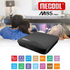 صندوق تلفزيون MECOOL M8S PRO ATV مع جهاز تحكم عن بعد صوتي بالأشعة تحت الحمراء