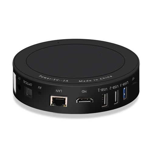 R10 Android 7.1.2 2GB / 16GB TV Box مع جهاز تحكم عن بعد 2.4G Vioce